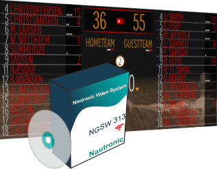Табло программа для спорта Nautronic NGSW313