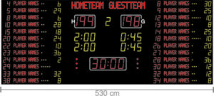 Спортивное табло для баскетбола Nautronic NX26401