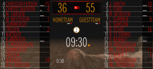 Виртуальное табло для баскетбола Nautronic